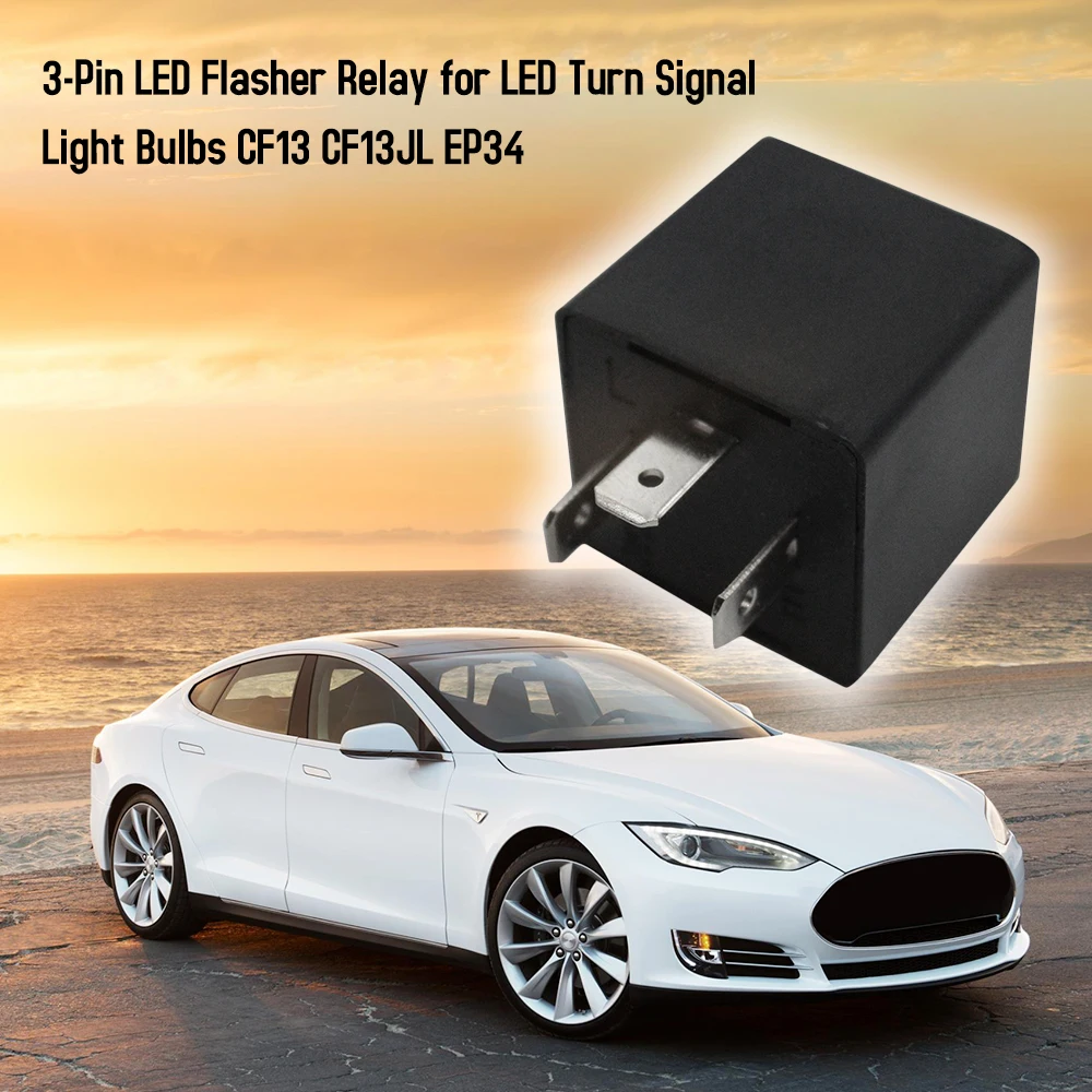 3-контактный Светодиодный проблесковый маячок реле для светодиодный поворотник
