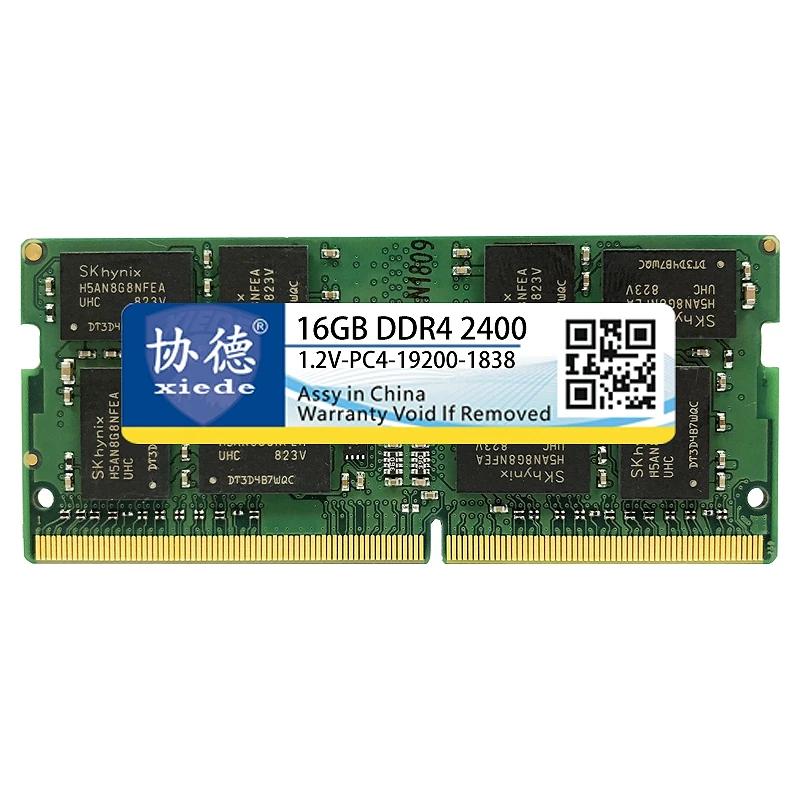 Модуль оперативной памяти для ноутбука IG-Xiede Ddr4 2400 Pc4-19200 288Pin МГц | Компьютеры и