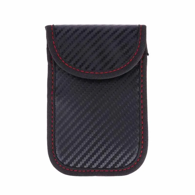 Чехол блокиратор для автомобильных ключей Faraday Cage Fob Pouch Keyless RFID защитная