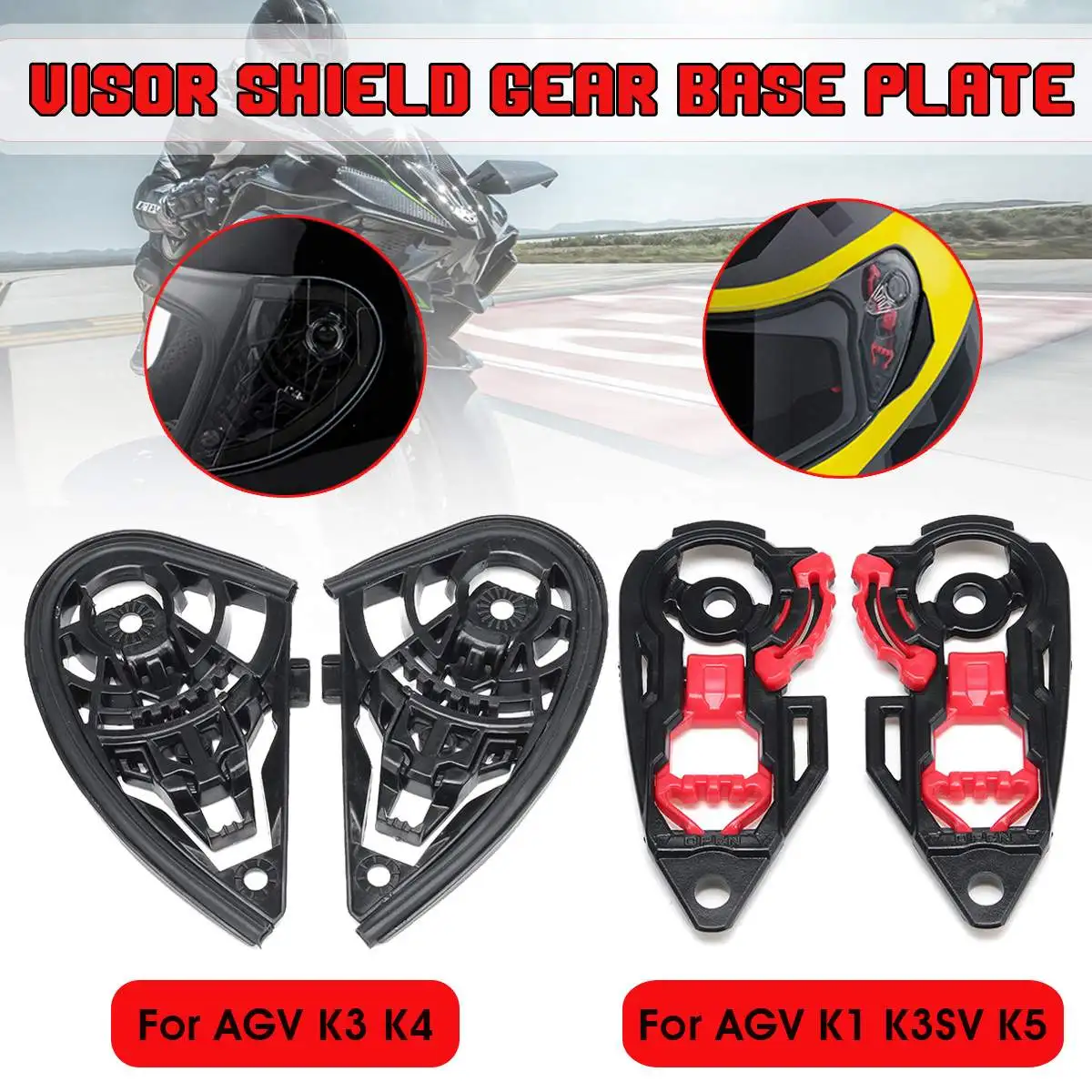 Защитный козырек для мотоциклетного шлема AGV K1 K3SV K5 / K3 K4