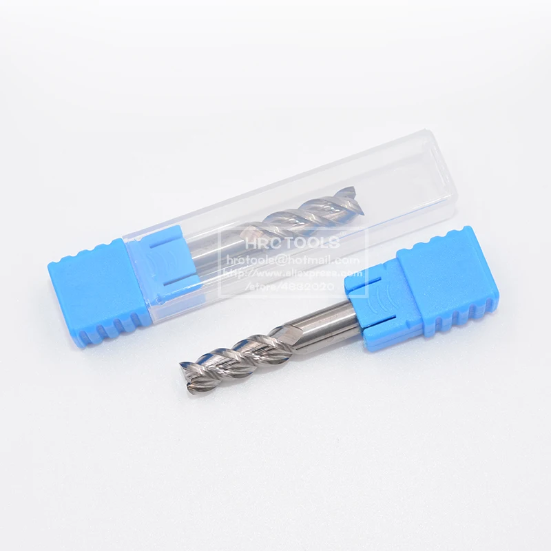 A2 d1.5x5Hx4Dx50L 1 шт. карбид вольфрама HRC 45 3 флейты Endmill режущие инструменты резец
