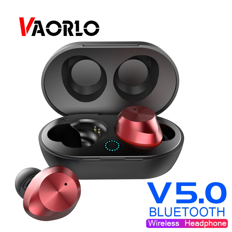 VAORLO Mini TWS 9 5 0 Bluetooth наушники Беспроводные спортивные стерео Беспроводная