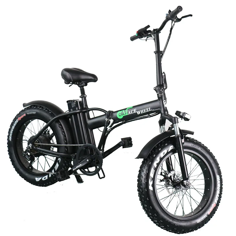 Склад в Европе 2 колеса Fat Tire 500 Вт электрический велосипед с 48 В 15ah съемный