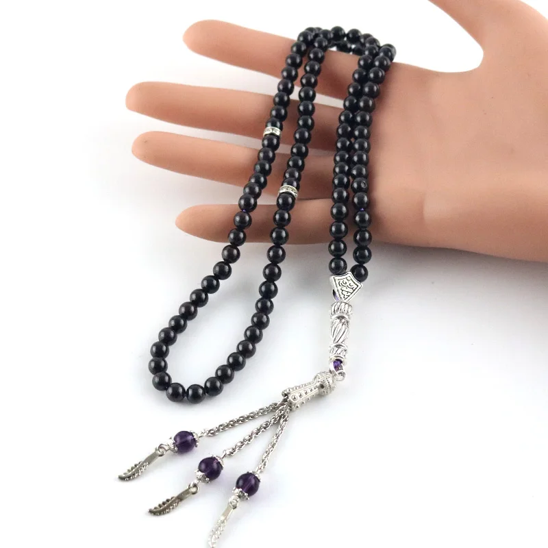 

Exquisite natural garnet crystal stone beads DIY bracelet material bracelet ladies gift 99 beads wedding bracelet free shipping