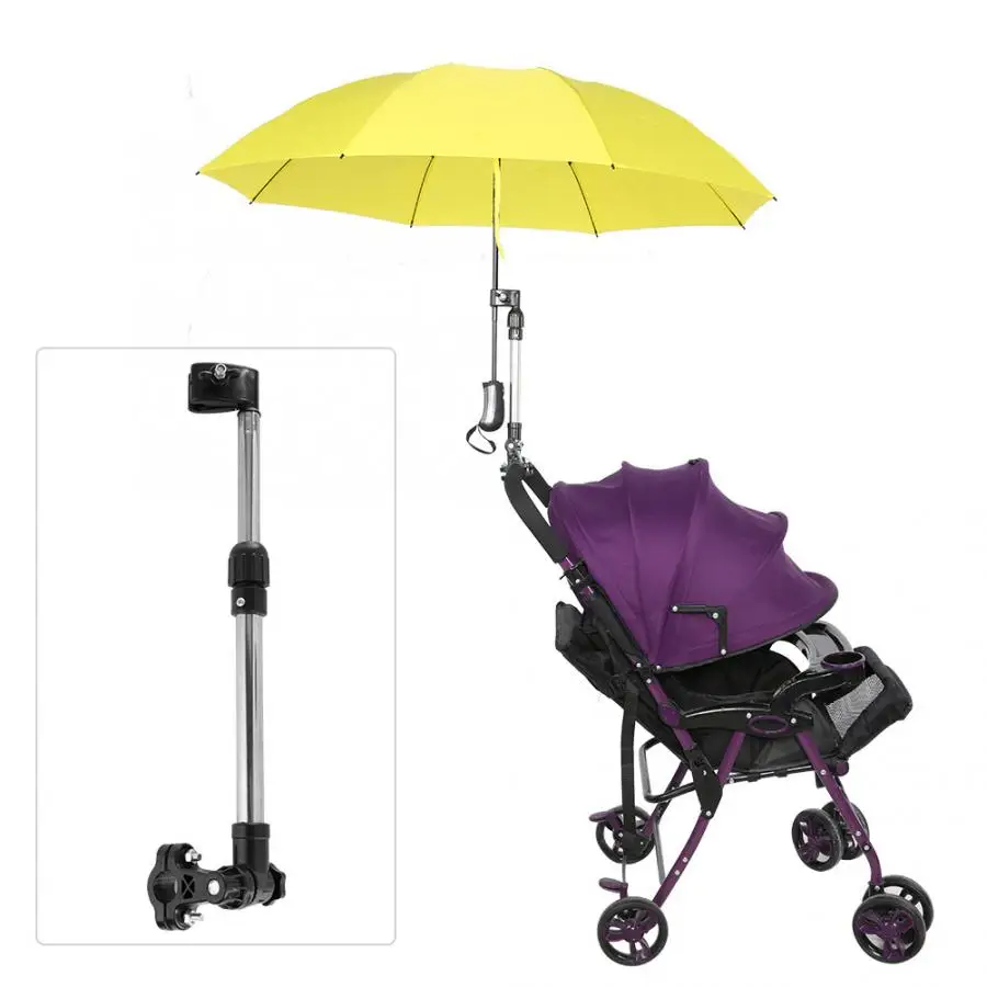 Bike Rack Stainless Steel Bicycle Baby Stroller MBC Umbrella Stand Pram Retractable Holder PartsBike | Спорт и развлечения