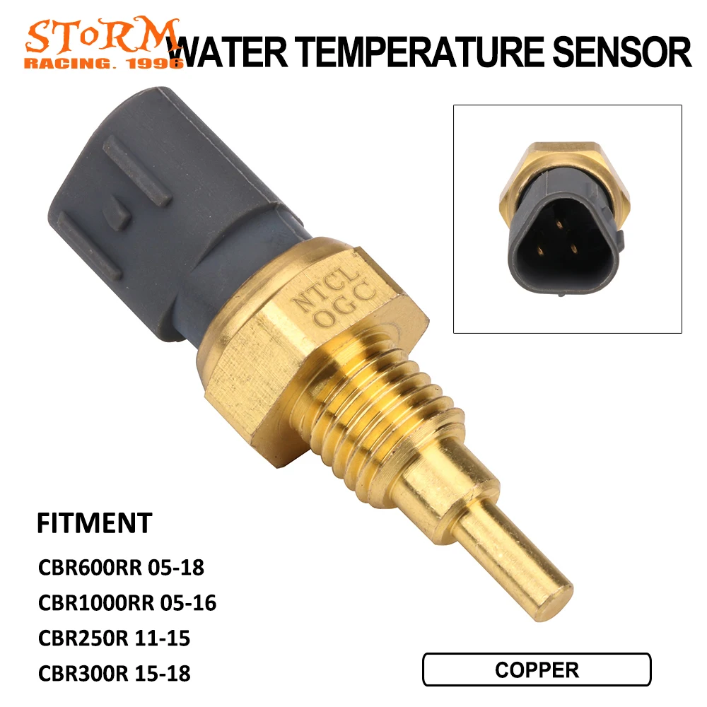 

Motorcycle Water Temperature Sensor For HONDA CBR600RR CBR1000RR CBR250R CBR300R CBR 600RR 1000RR 250R 300R 2005 2006 2007-2018