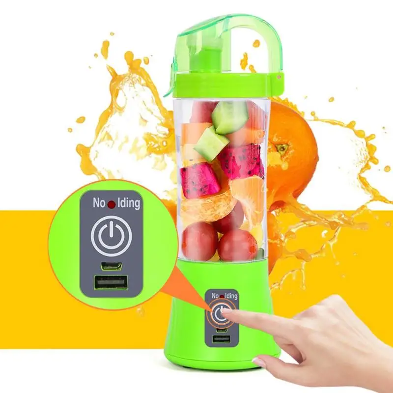 380ml 2 Blades Mini USB Portable Electric Fruit Juicer Extractor Blender | Дом и сад