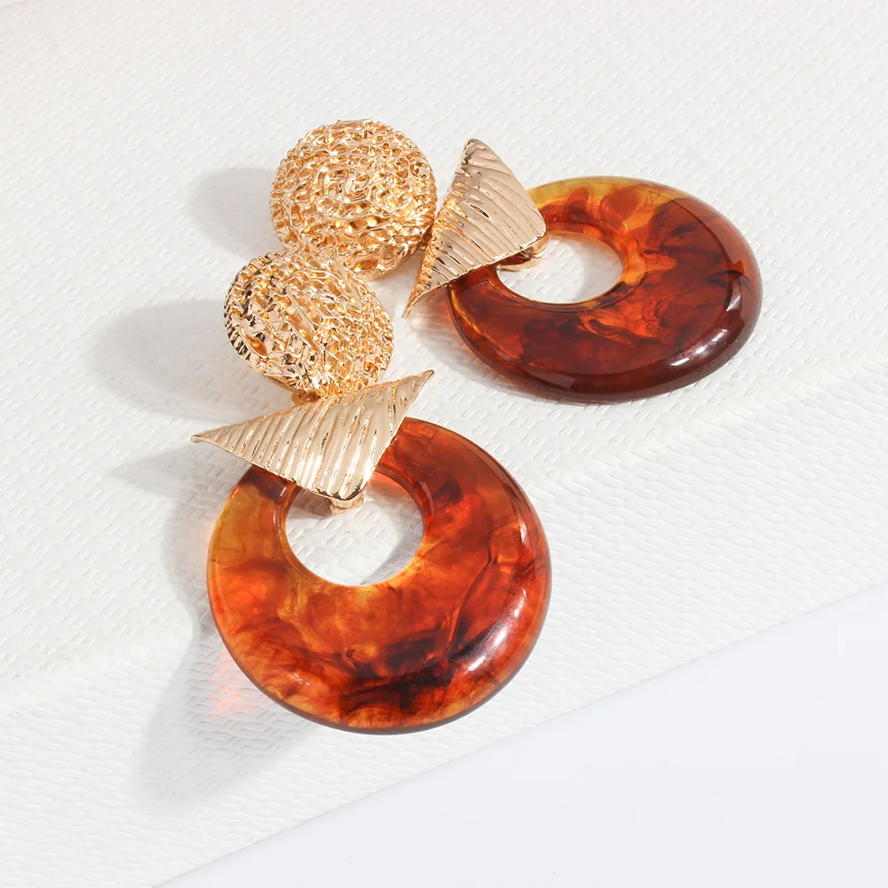 GEREIT новый дизайн Женские Ювелирные изделия роскошные серьги из сплава 3 цвета