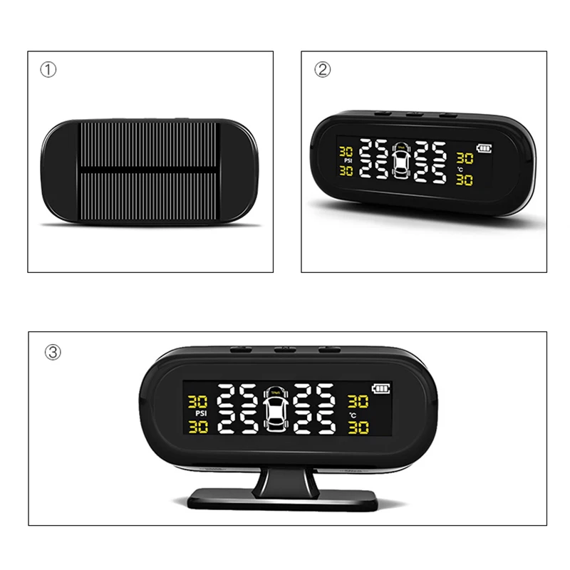 Умный автомобиль Tpms ароматерапия система контроля давления в шинах солнечной