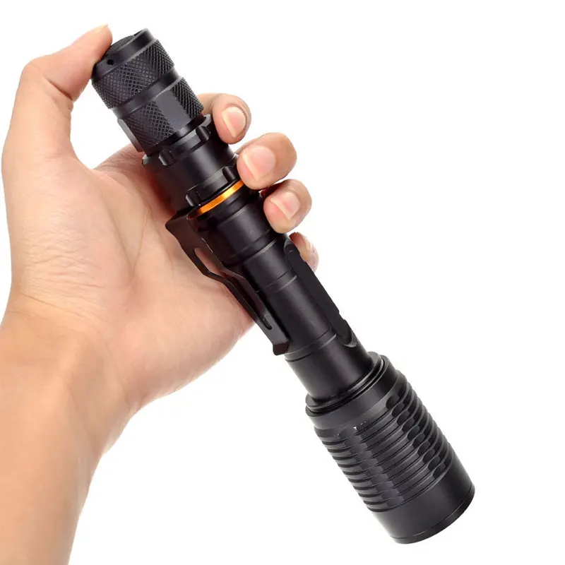 Мощный фонарик CREE T6 LED18650 литиевая батарея для кемпинга водонепроницаемый 1000