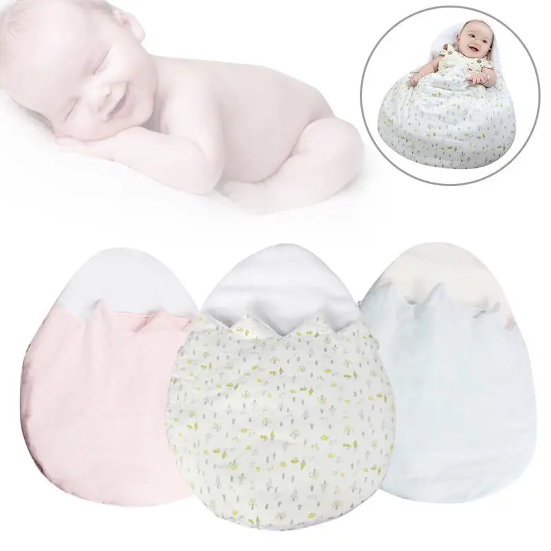 Newborn Baby Cartoon Egg Shape Sleeping Bag Winter Stroller Bed Swaddle Blanket Wrap Bedding Sleep Thick Infant Warm |