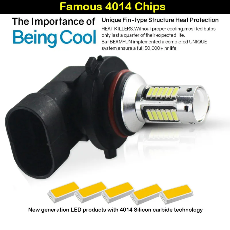 IJDM H11 H8 H16 светодиодный противотуманный фонарь для автомобиля HB3/9005 9006/HB4 H27 880 881 H3 H1