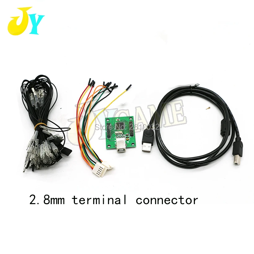 DIY 2 игрока аркадный на USB контроллер адаптер джойстик Соединительный кабель