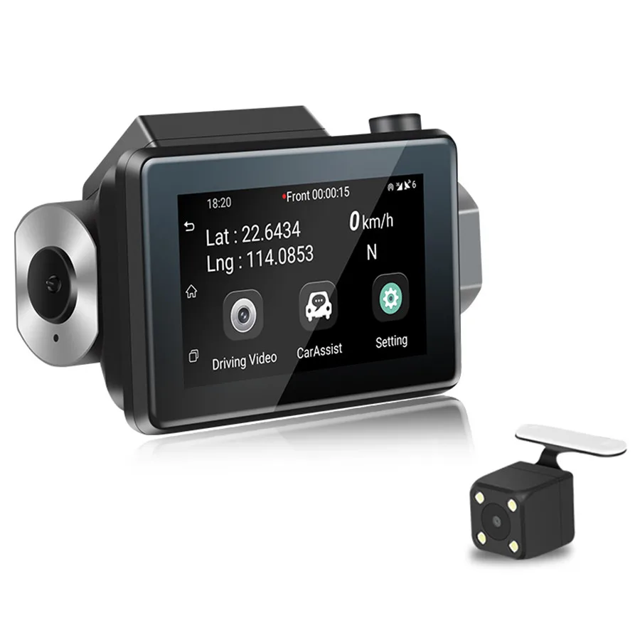 3G WiFi Android 5 0 Автомобильный видеорегистратор камера 3 &quotэкран 1080P gps навигатор с