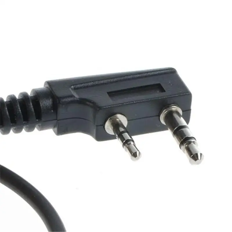 2 Pin Air Acoustic Tube гарнитура наушники наушник с красным светом для Baofeng UV 5R Plus BF 888s Walkie