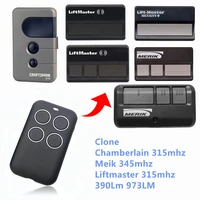 chamberlain liftmaster 315mhz remote control gate garage door chamberlain liftmaster remote control 315mhz