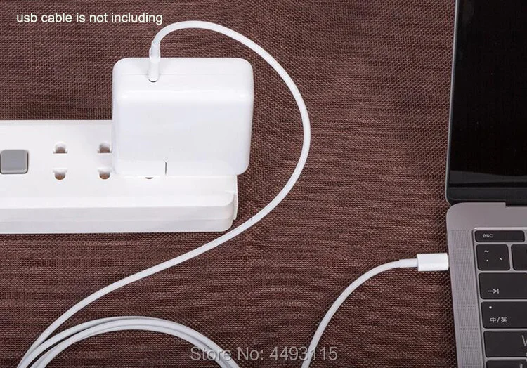Новый 87 Вт USB C адаптер питания Замена Зарядное устройство переменного тока для Mac