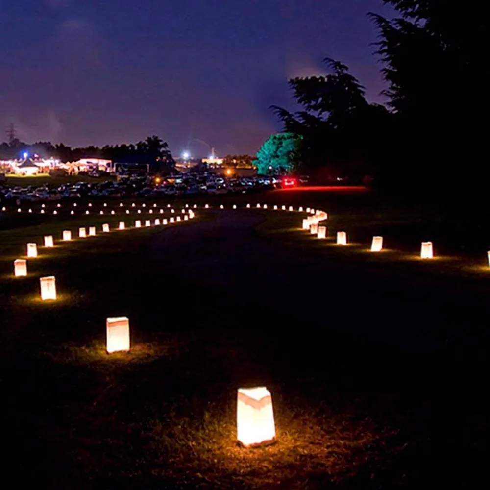 20 светильник т. подсвечник для чая в форме сердца Luminaria бумажный фонарик мешок