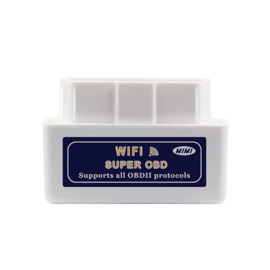 10 шт./лот лучшее качество ELM327 супер OBD2 WIFI аппаратные средства V1.5 работает мульти