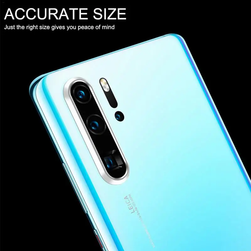 Защитная пленка для камеры из закаленного стекла Huawei P30 P30Pro металлическая задняя