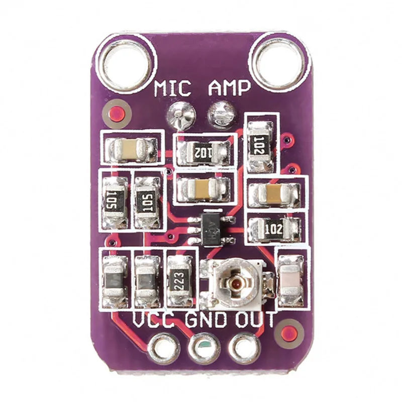 LEORY CJMCU 4466 MAX4466 электронный микрофон регулируемый усилитель для Arduino|Операционные