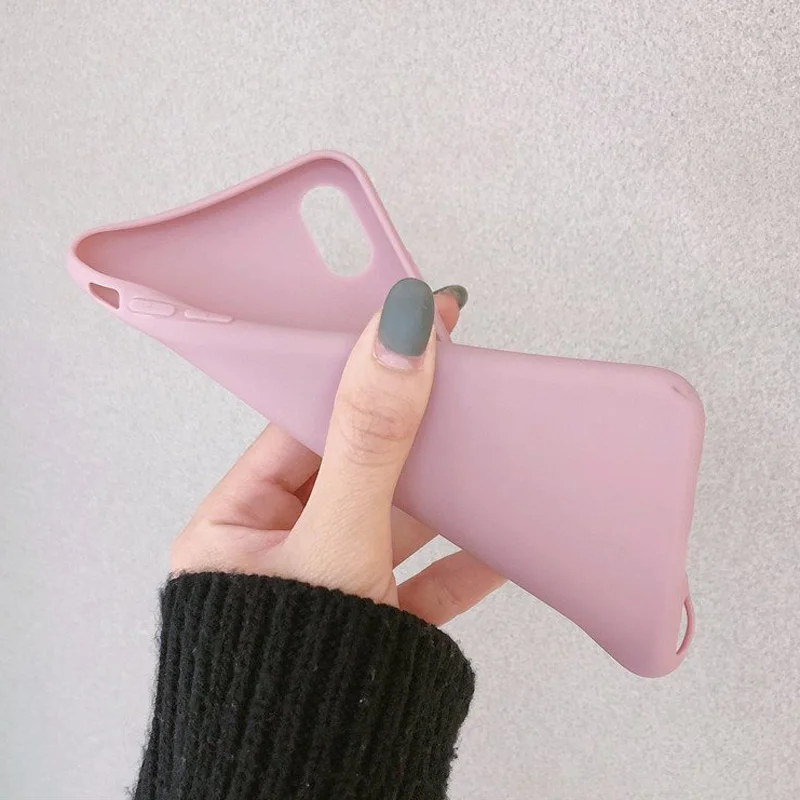 Силиконовый чехол для iPhone XS 11 Pro Max XR X 6 6S 7 8 Plus|Бамперы| |