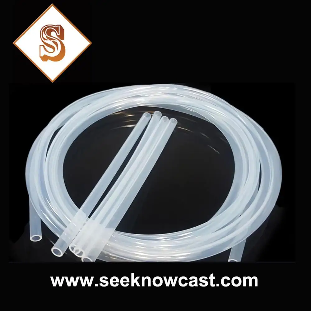 SEEKNOW силиконовые трубки 6*10 высокая прозрачность медицинского использования
