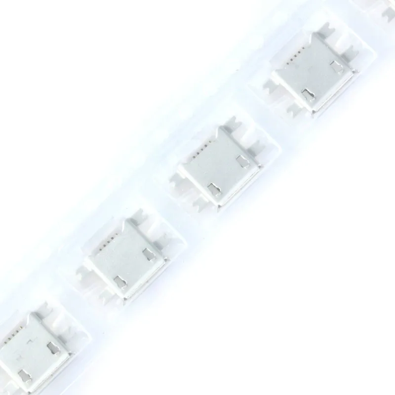 20 шт. микро USB 5pin Тип B 0 8 мм разъем для мобильного телефона мини зарядки четыре