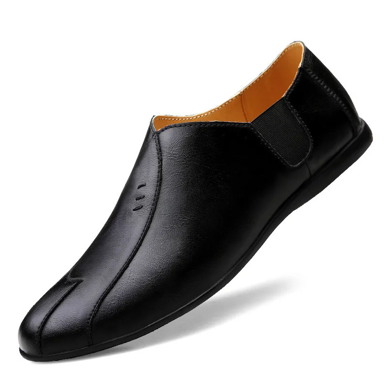 Spring and Autumn Men's Leisure Business Bean Shoes British Lazy Slip-On Loafers 39 s Wholesale Bulk products Accessories | Обувь