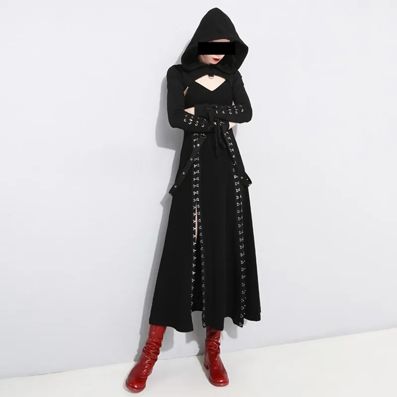 Платье на бретельках TWOTWINSTYLE женское платье средней длины без рукавов с высокой