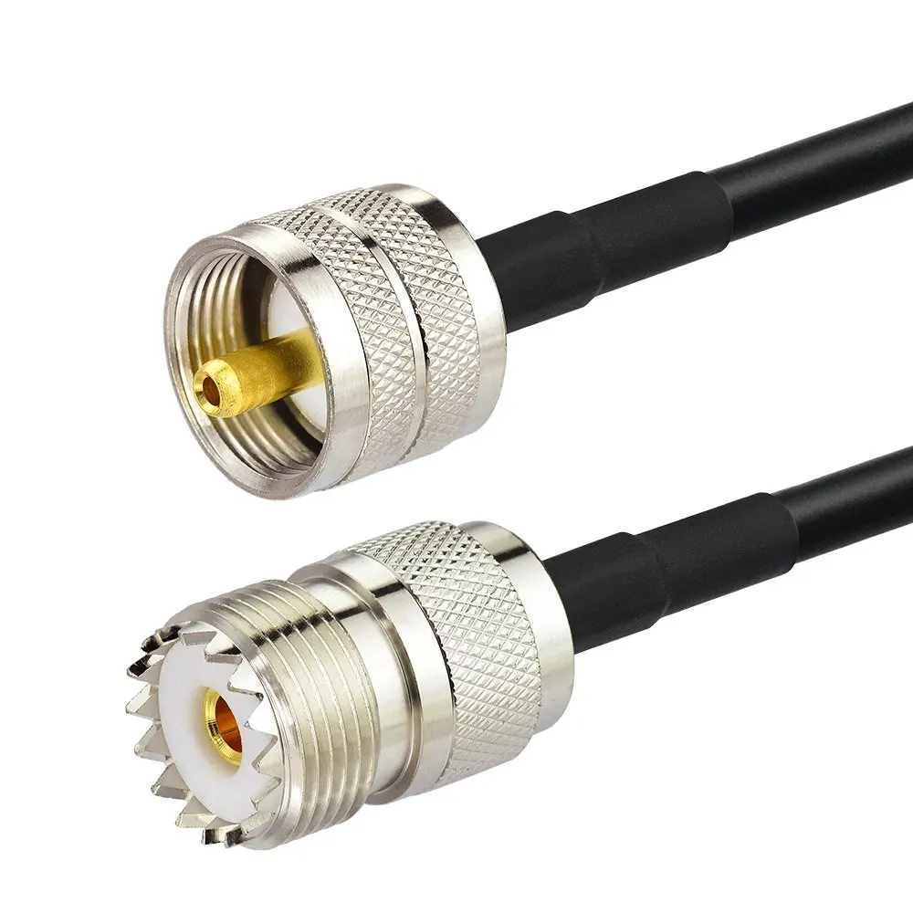 Eightwood VHF/Портативная УВЧ радиостанция антенный адаптер UHF SO239 разъем мама в PL259
