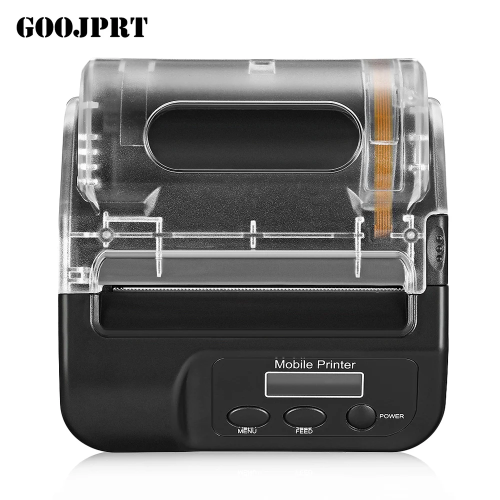 Новый GOOJPRT SP400 80 мм Портативный Bluetooth Термопринтер для печати этикеток машинка