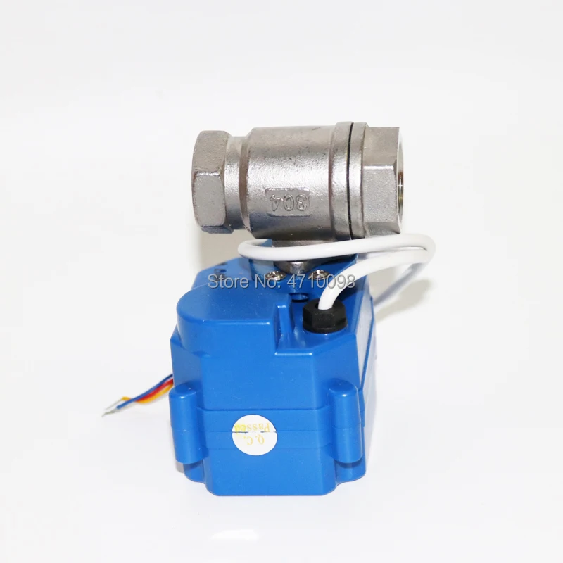 1/2 &quotDN15mm CR02 DC5V/12 V/24 V нержавеющая сталь 304 моторизованный шаровой клапан|Клапан| |