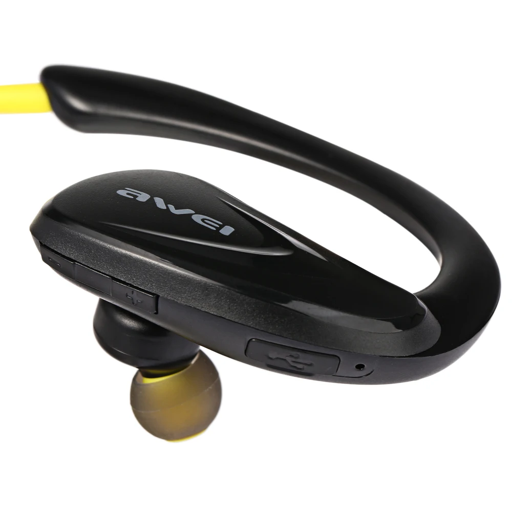 Awei A880BL Беспроводные Bluetooth спортивные стерео наушники APT X HiFi NFC шумоподавление