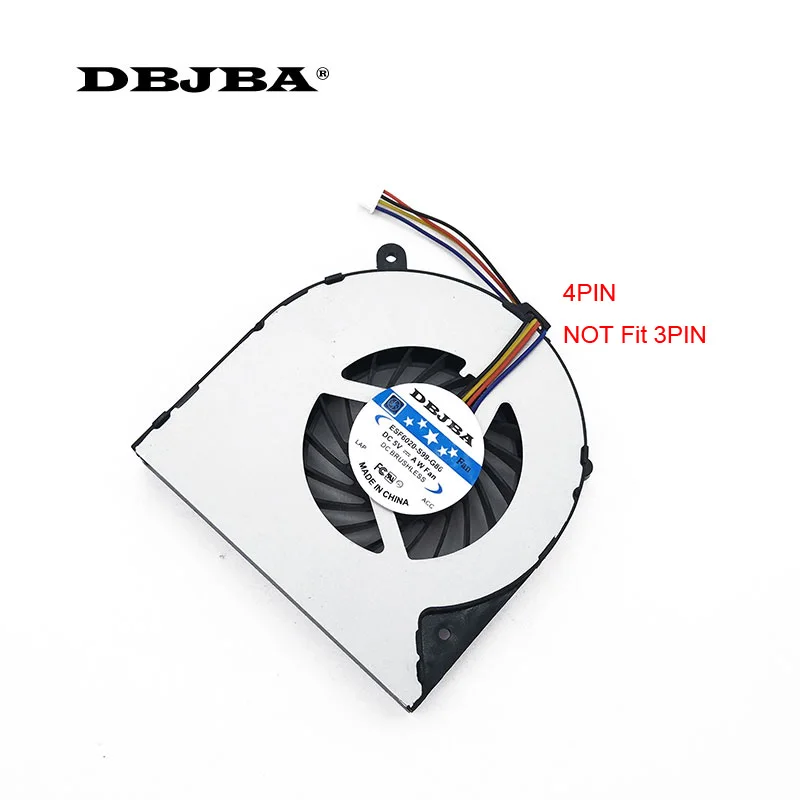Новый вентилятор охлаждения для процессора Toshiba Satellite S855D-S5120 C850D S855D-S5148 C870 C870D