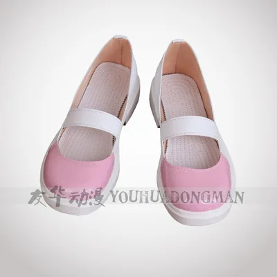 

Game DDLC DokiDokiLiteratureClub Women's shoes Sayori Natsuki Monika Yuri Cute sweet dance shoes doki literature club cosplay