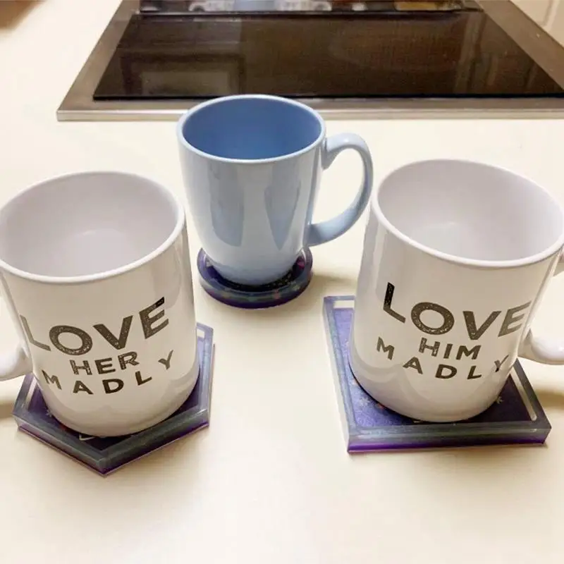 Diy силиконовые каботажные смолы формы эпоксидные литые круглые шестигранные и