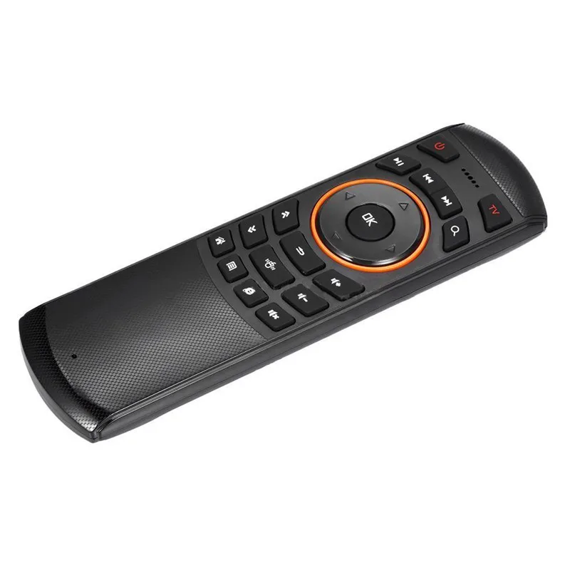 Мини 2 4 GHz Беспроводная QWERTY клавиатура Air Mouse пульт дистанционного управления для