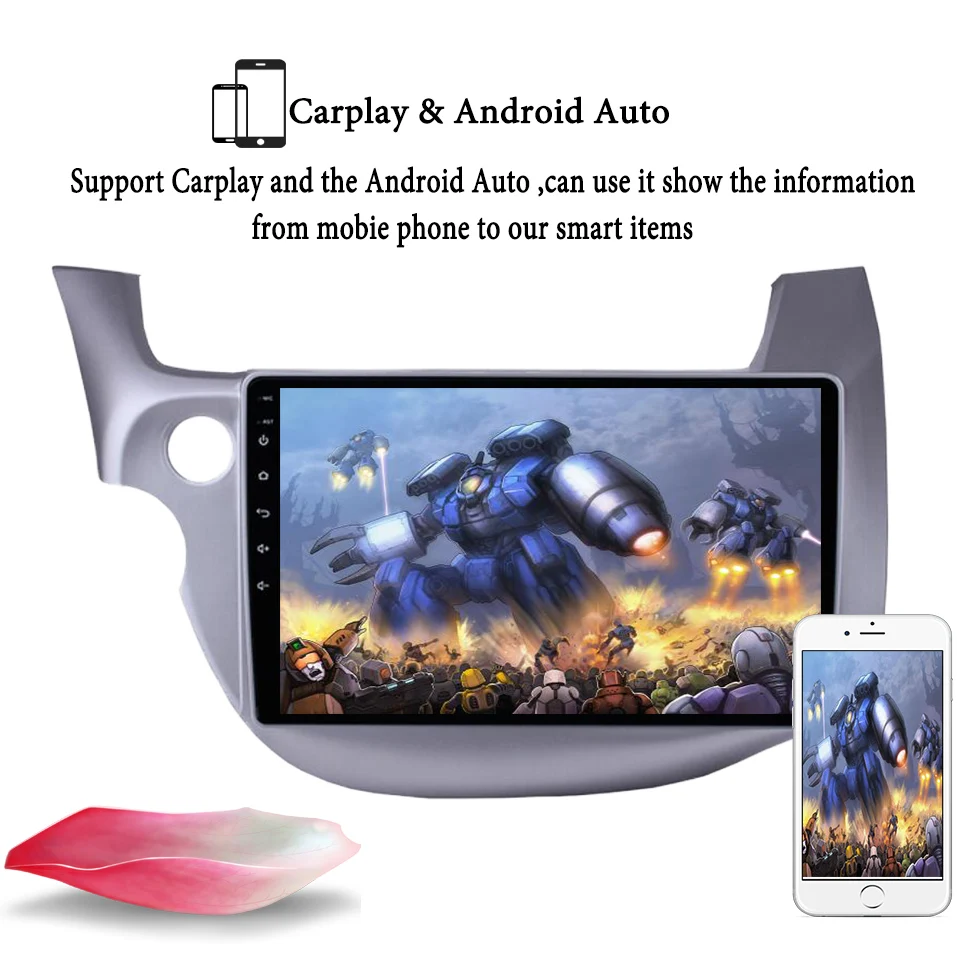 2Din Android 10 0 Ram 6GB 1 &quotавтомобильное радио GPS Navi мультимедийный плеер с сенсорным
