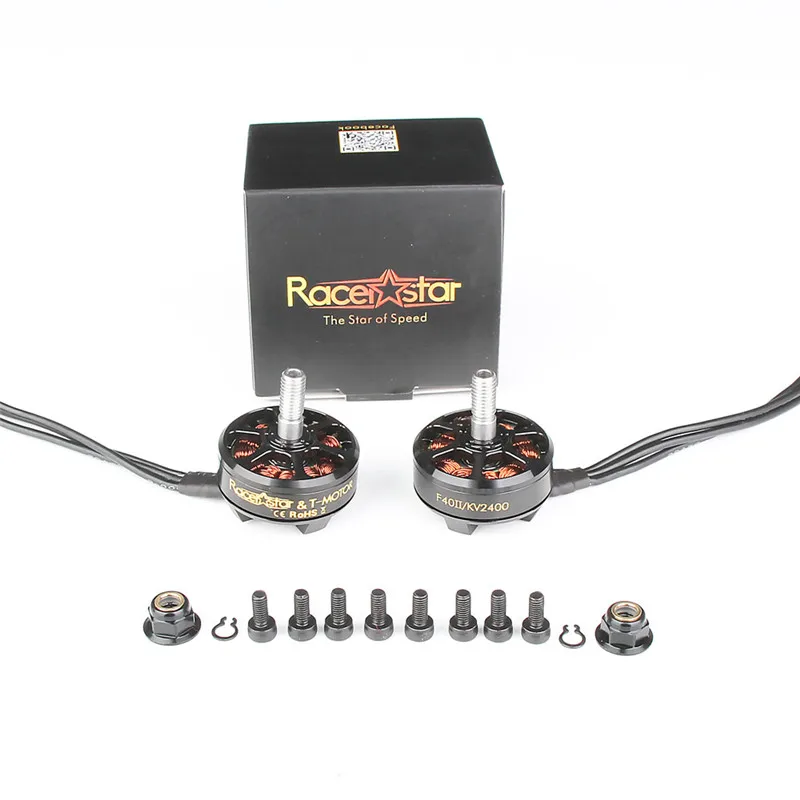 1 шт./4 шт. Racerstar & T Motor F40 II 2305/2306 3 6S 4S 1600KV 2400KV бесщеточный двигатель для