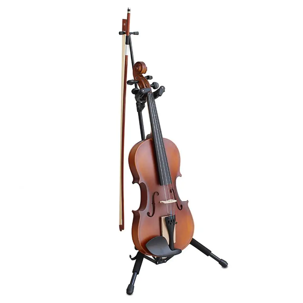 Flanger Adjustable Foldable Violin Stand Support Portable Metal Holder Self-locking Bracket for Part Accessories FL-13 | Спорт и