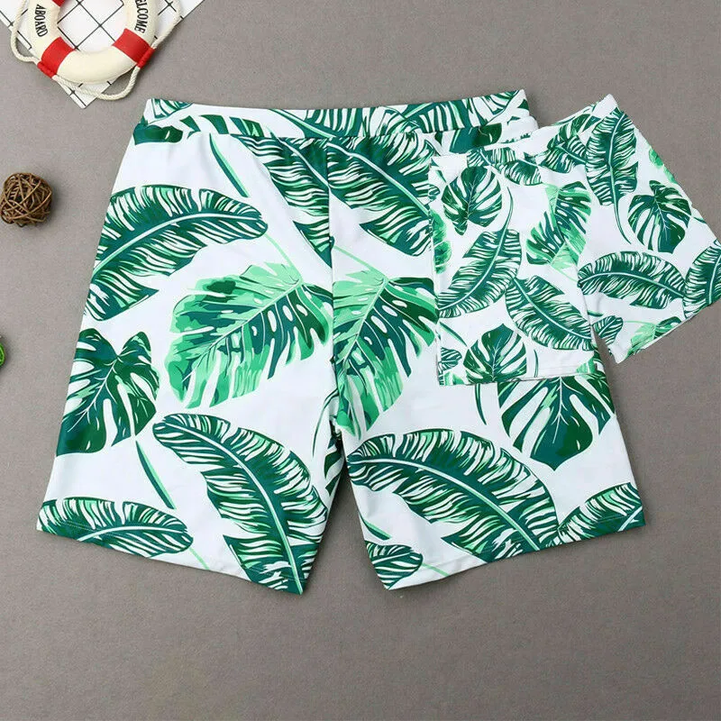 Бикини с бразильским принтом одинаковые купальники для всей семьи пляжная