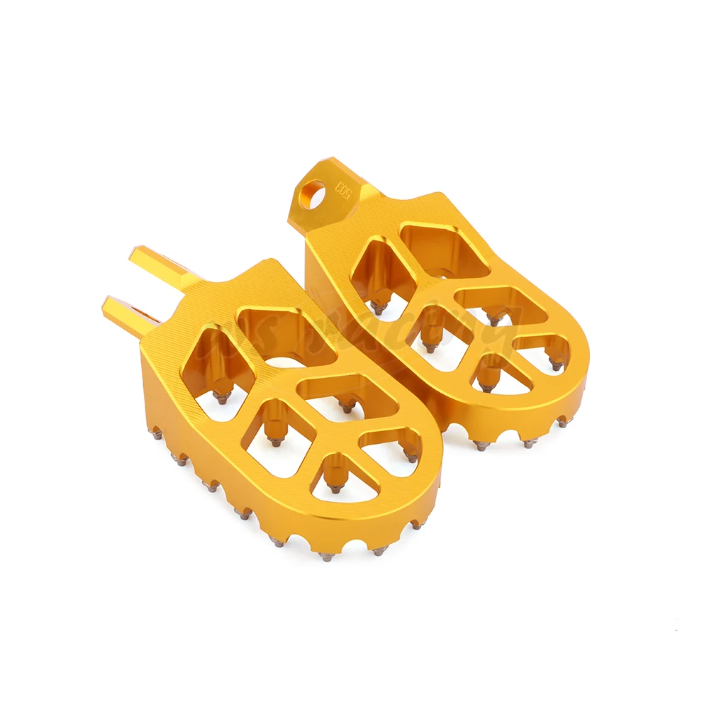 Motorcycle Billet MX Wide Foot Pegs Pedals Rest Footpegs For Suzuki RM125 RM250 RMX250S RMX250R DRZ400 DRZ400E DRZ400S DRZ400SM |