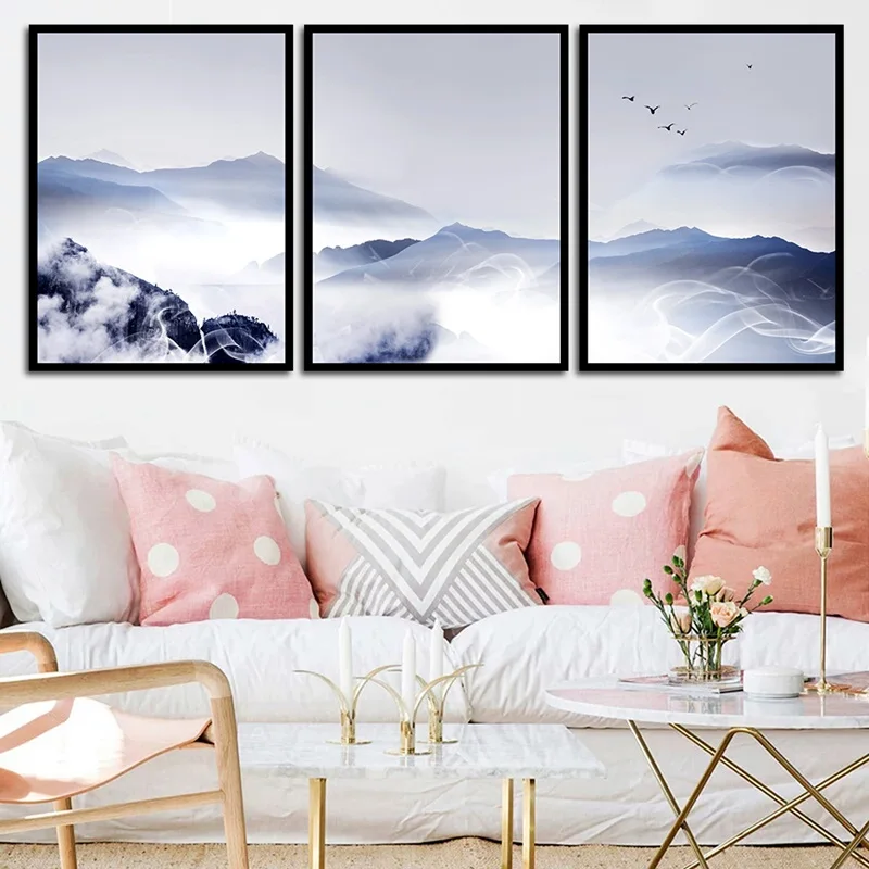 

Картина на холсте в скандинавском стиле