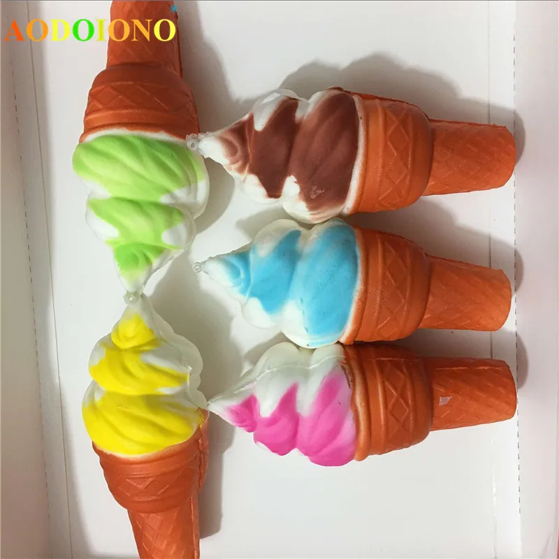 Anti Stress Release Decor Ice Cream Simulation Cake Slow Rising Toys Squeeze Toy Squishy Antistress for Children Adult Gift | Игрушки и