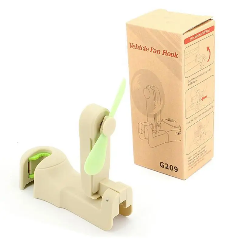 

Universal Car Fan Hook Multifunctional Seat Back Hook Fan Clips Car Seat Suspension Hooks
