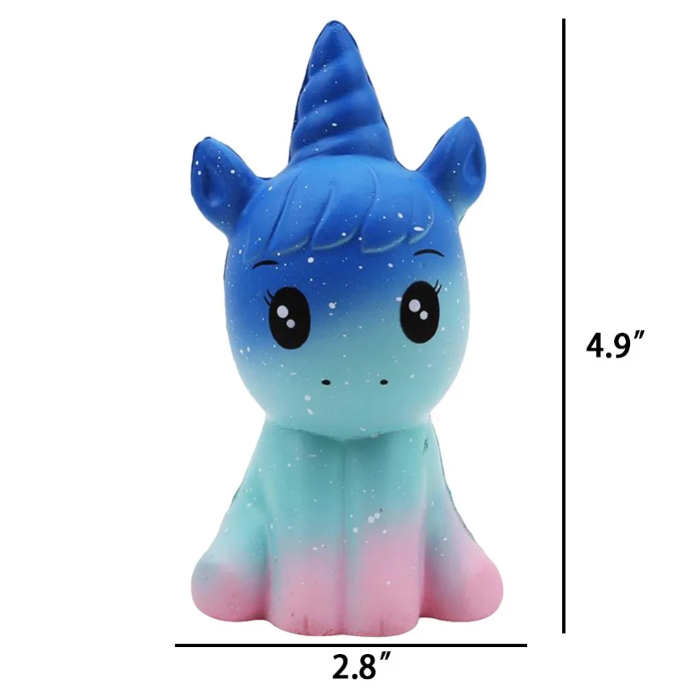 Новинка антистресс Kawaii единорог стиль настольная игра игрушка мягкая пена кукла