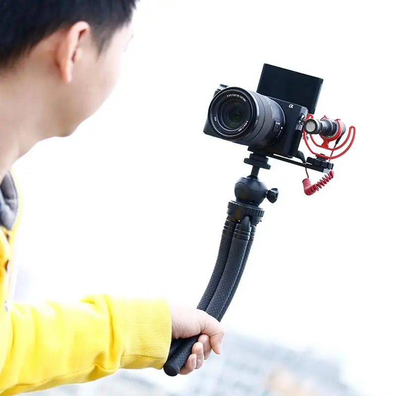 Для ULANZI PT 5 Микрофон горячий башмак Удлинитель для sony A6400 камера VLOG микрофон