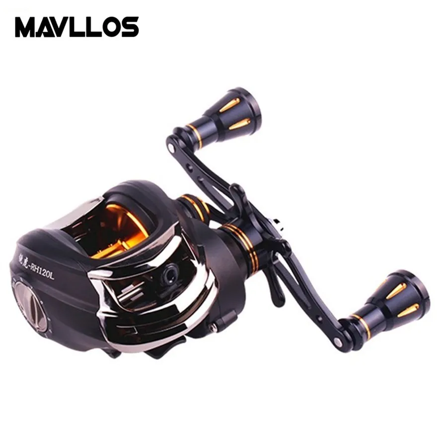 Mavllos большой Профиля Baitcasting Reel левой и правой руки 16BB 6.3: 1 Наживка литья Катушка