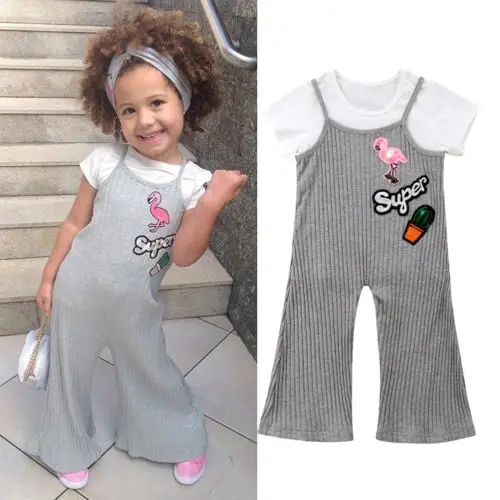 Sunsuit/Одежда для новорожденных девочек с цветочным принтом и блестками комплект